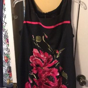 Floral woman dress